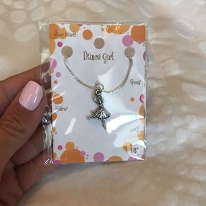 Dance girl necklace
